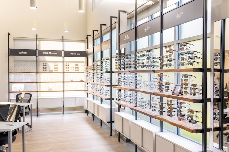 optical shelves